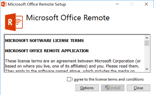 使用OfficeRemote组件让智能手机操控你的Office