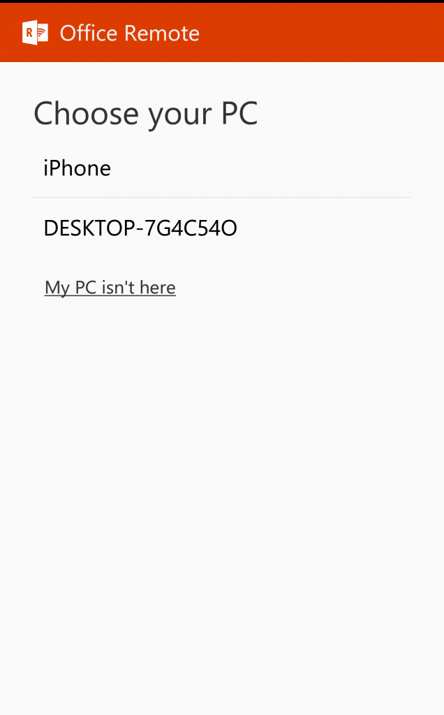 使用OfficeRemote组件让智能手机操控你的Office